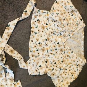 Two new blouses that haven’t been used.